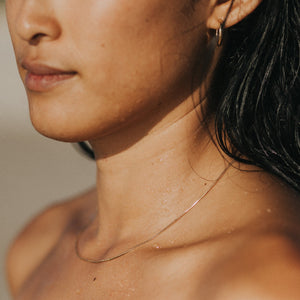 round snake chain gold and surf proof by lore of the sea