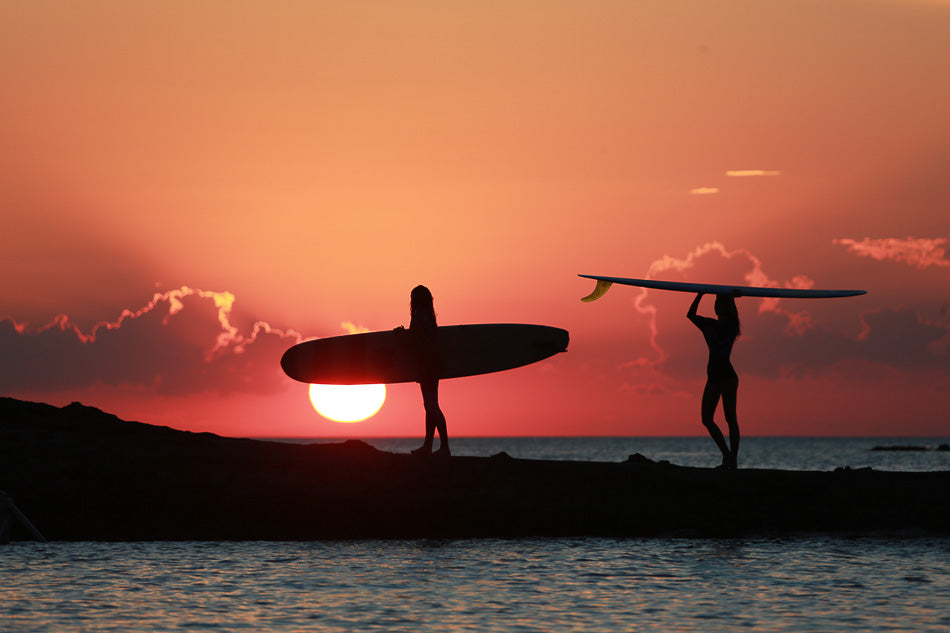 Sunset in Biarritz lore of the dea