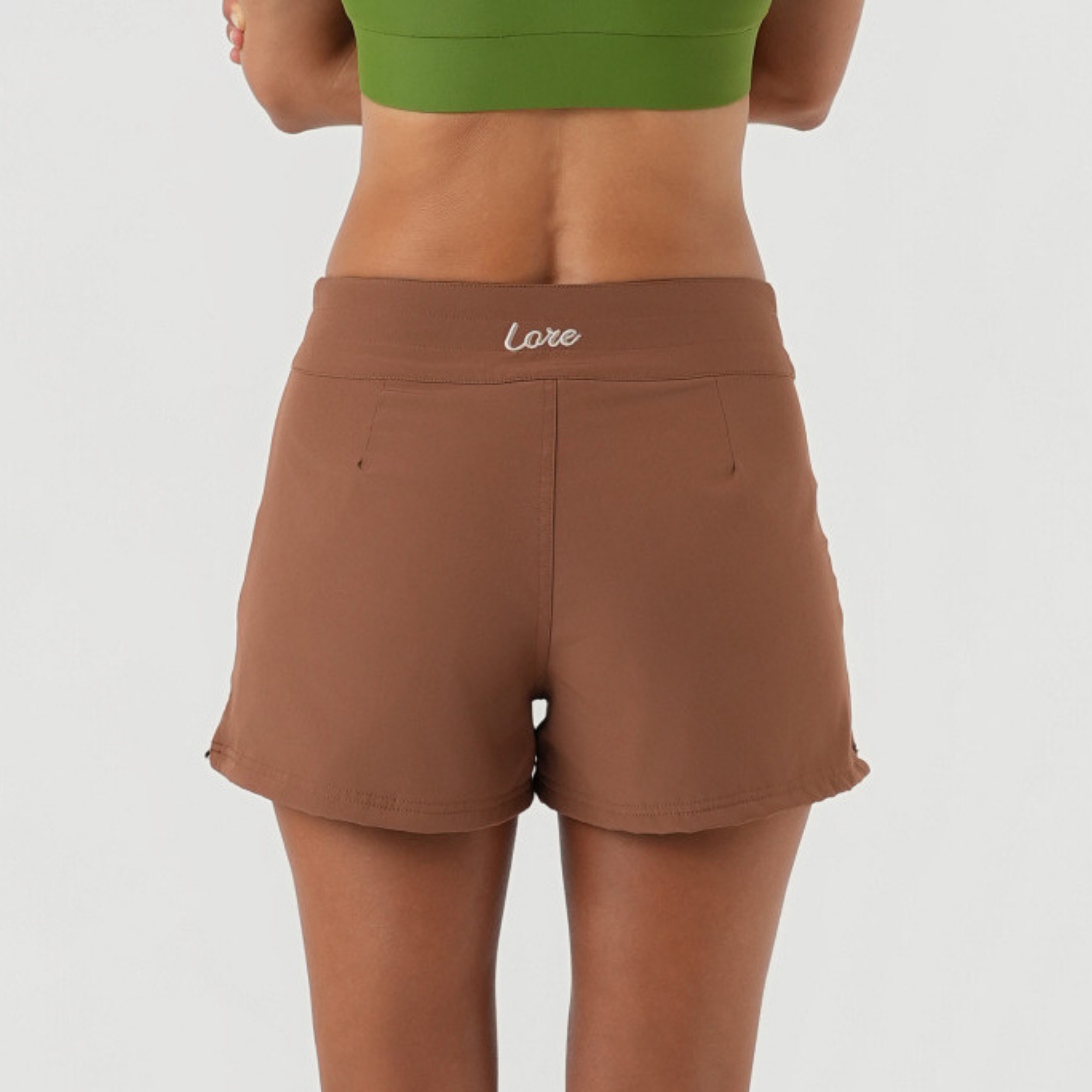 Brown boardshorts
