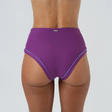 Surf bikini high waist bottoms purple