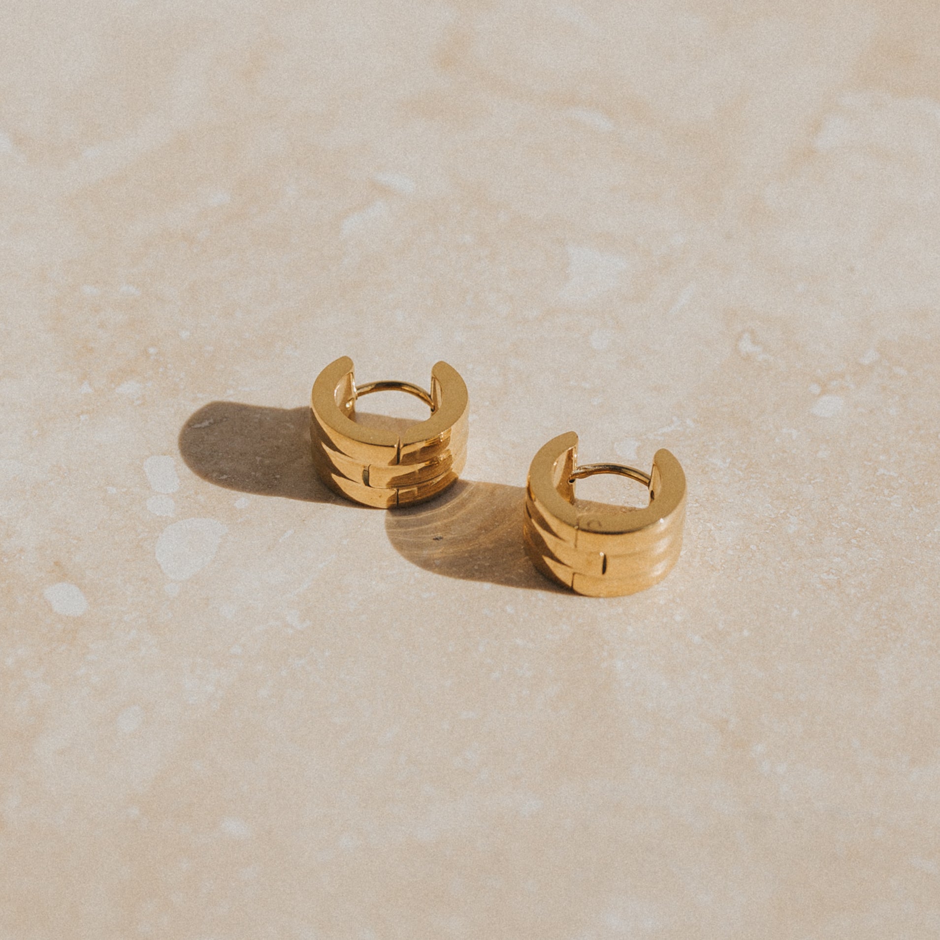 18k gold plated earrings for surfing Lore of the Sea