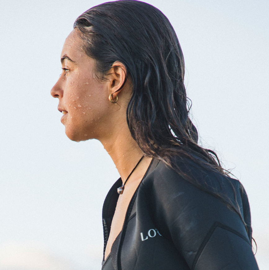 12mm SURF EARRINGS 18K GOLD-earrings-Lore of the Sea