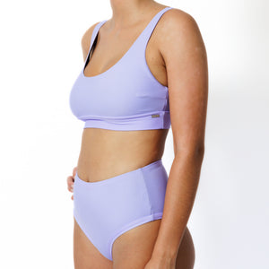 BIARRITZ BOTTOMS LAVENDA with the LAVENDA TOP