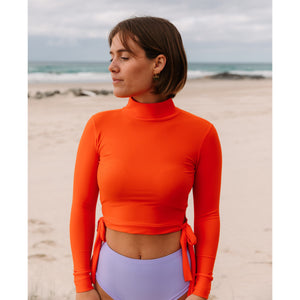 Orange Top mixed with the lavenda bottom - Lore of the sea 