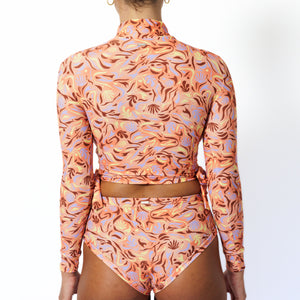 ACOTZ CROPPED TOP KOROLA Lore of the sea