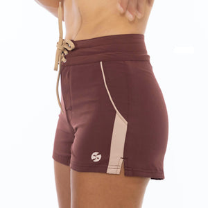 women high waist board shorts lore of the sea