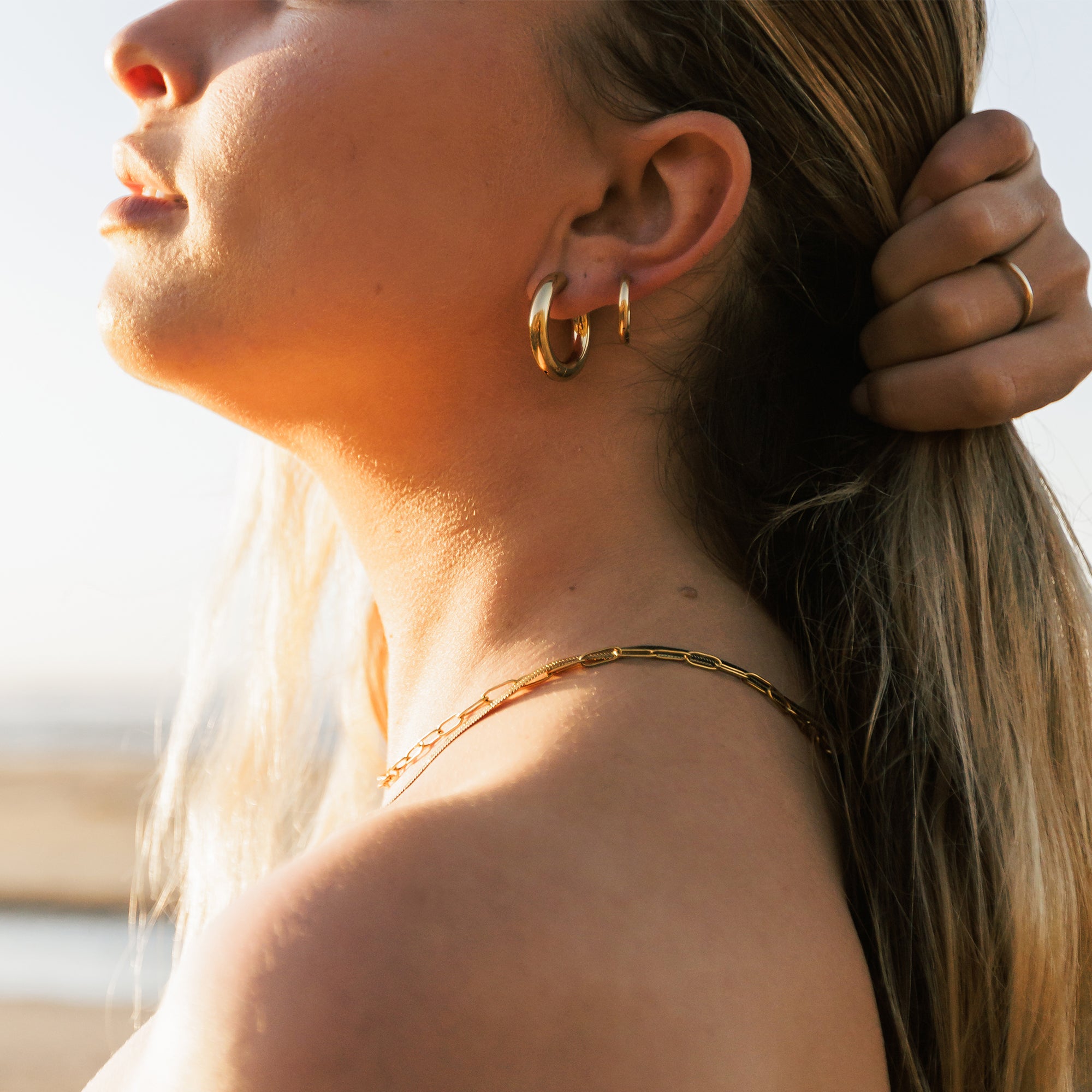 Waterproof earrings Lore of the Sea surf jewelry