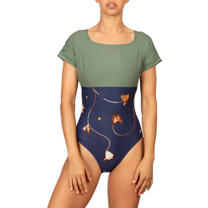 SOCOA SURFSUIT NUIT FLORALE-Surfsuit-Lore of the Sea