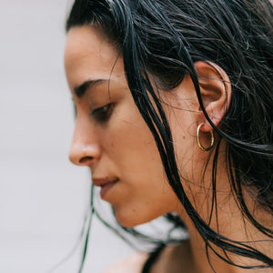 surf earrings lore of the sea 18k gold plated