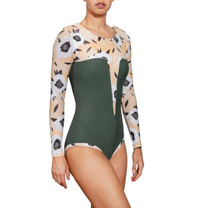 LAFITENIA SURFSUIT PEACH-Surfsuit-Lore of the Sea