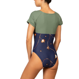 SOCOA SURFSUIT NUIT FLORALE-Surfsuit-Lore of the Sea