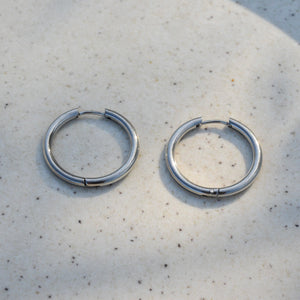 12mm surf earrings silver jewellery lore of the sea