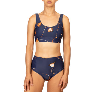 BIARRITZ BOTTOMS NUIT FLORALE-bikini-Lore of the Sea