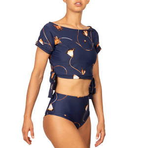 BIARRITZ BOTTOMS NUIT FLORALE-bikini-Lore of the Sea