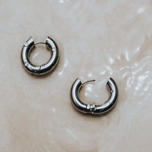 waterproof earrings silver lore of the sea