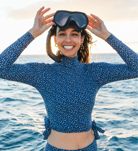 waterproof Surf Earrings 18K gold Lore of the Sea