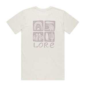 Lore of the Sea Natural organic t-shirt