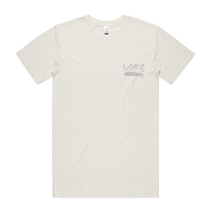 Lore of the Sea Natural organic t-shirt